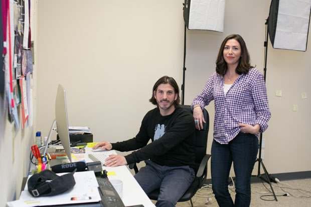 Ron Fallica and Allie McCulloch with Actor’s Arsenal Wilmington NC