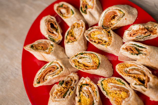 Pizza Spiral Sandwiches Recipe